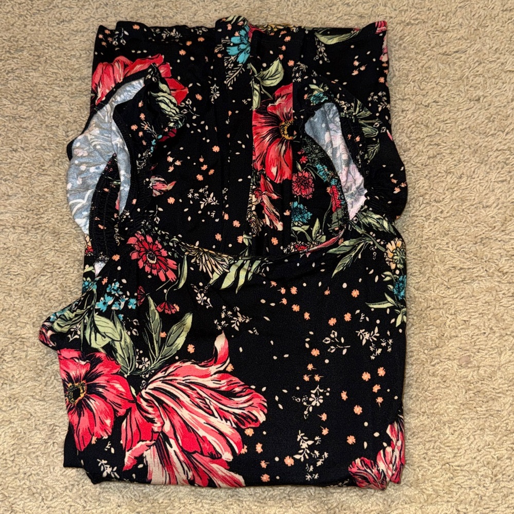 24/7 Maurices Floral Sleeveless Dress